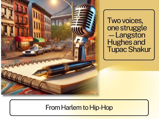 Langston Hughes & Tupac Shakur Comparison - Table & Venn Diagram