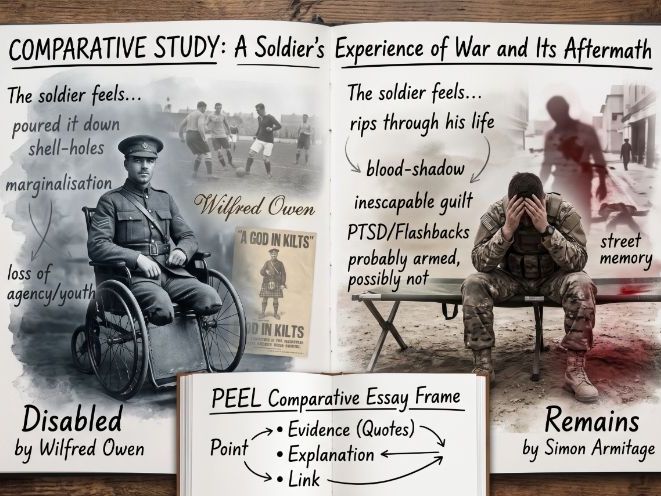 Eduqas Poetry: Remains and Disabled