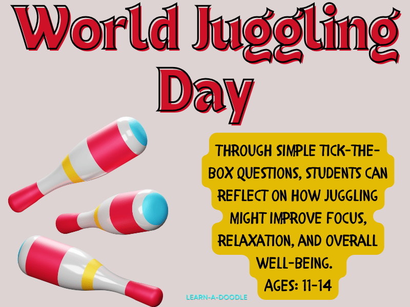 World Juggling Day: How Juggling Might Help with Stress – Fun Self-Reflection