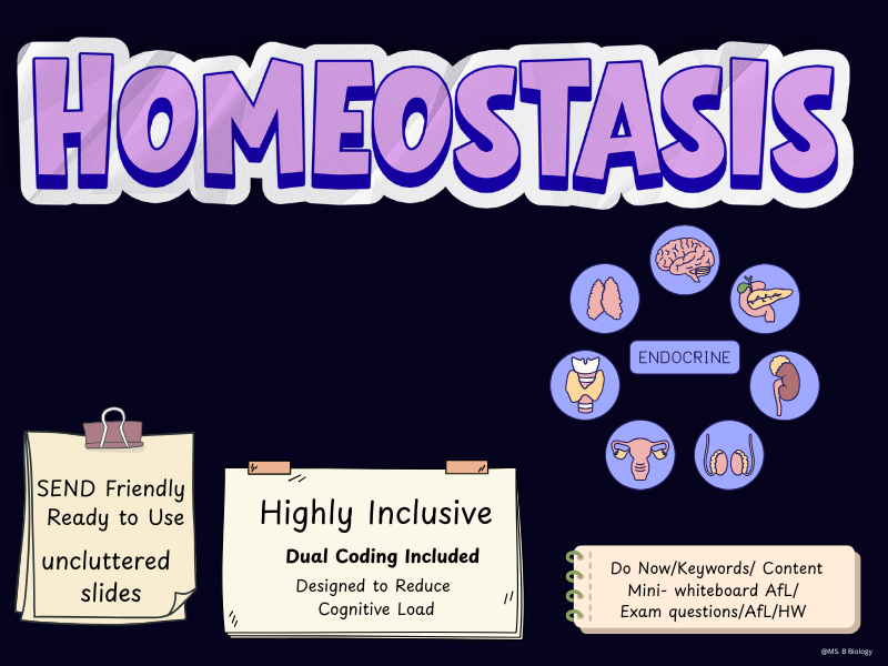 GCSE Biology Homeostasis and Endocrine System