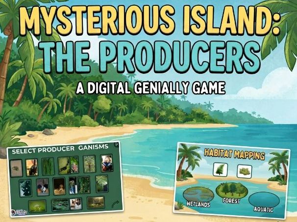 Food Chain Digital Escape Room | Part 1: The Procuders | KS3 Science Game