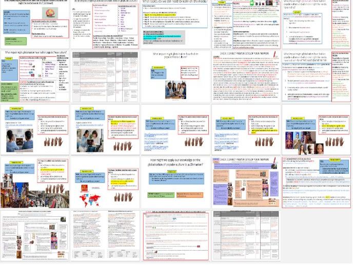 AQA A-level Sociology Media: Globalisation and popular culture