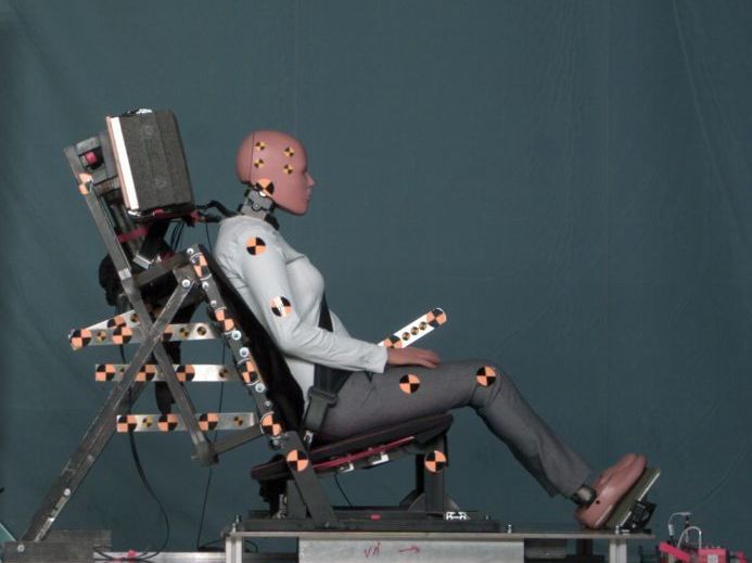 Road traffic safety for dummies: the world’s first average female crash test dummy