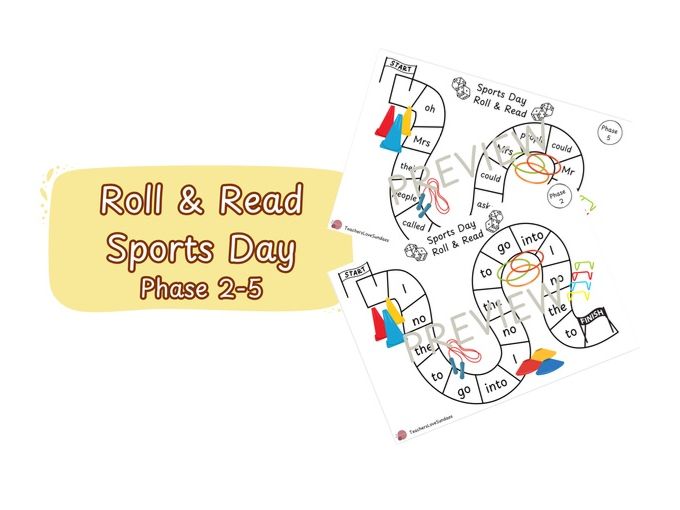 Roll & Read Sports Day (Phases 2-5)