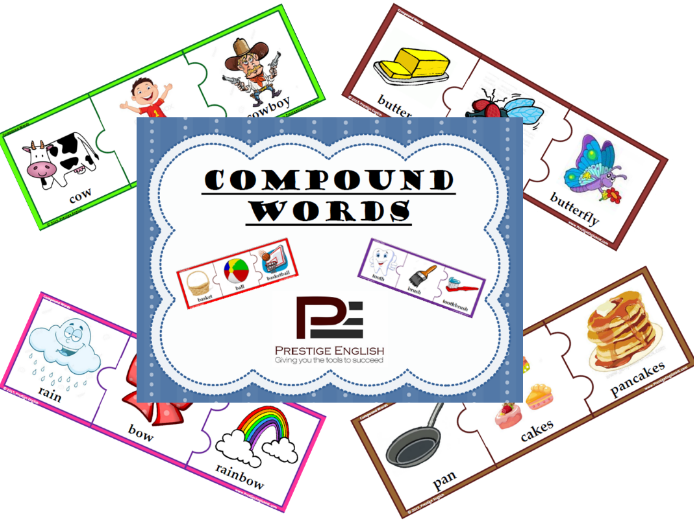 Compound Words Puzzle / Jigsaw