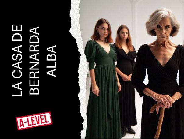 La casa de Bernarda Alba - Fully editable