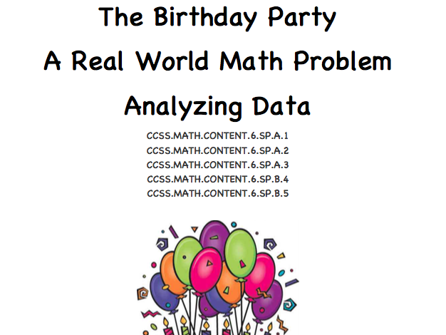 The Birthday Party - Data Graphing in the Real World