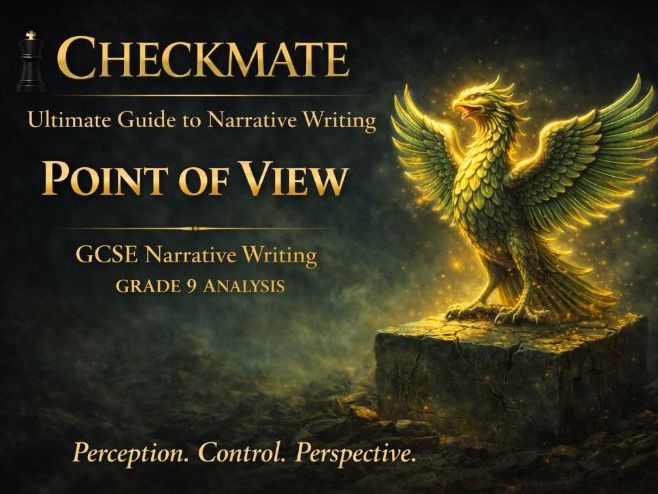 GCSE Narrative Writing Point of View Guide (Grade 9) | CHECKMATE