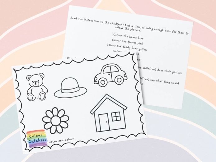 Listening - Colour Catchers, Listen & Colour