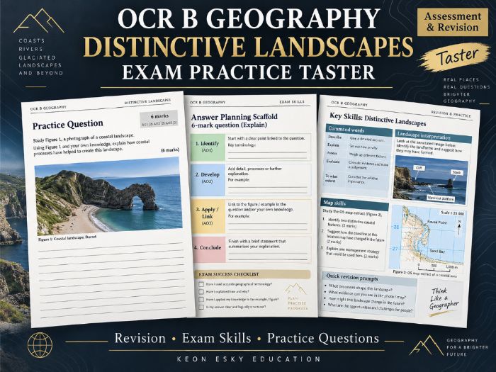 Distinctive Landscapes – Exam Practice Taster
