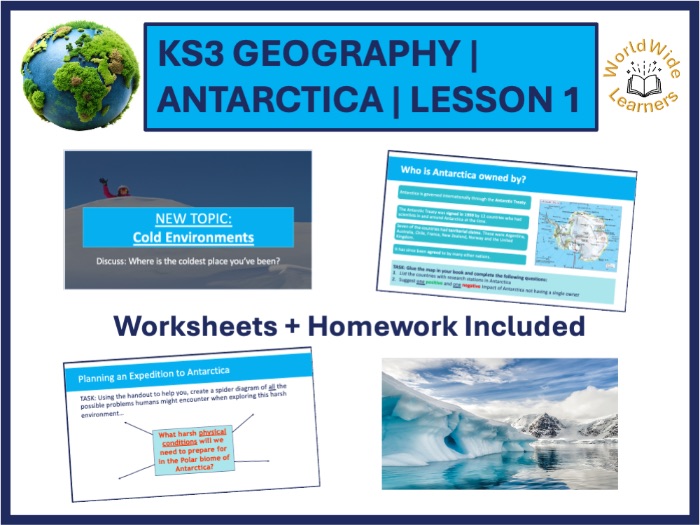 Antarctica – Lesson 1: Surviving in Tundra and Polar Biomes