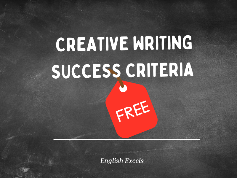 Creative Writing Checklist – Narrative Writing Success Criteria (Editable)
