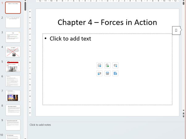 A-level Physics OCR A Chapter 4 All Lessons PowerPoint Forces in Action