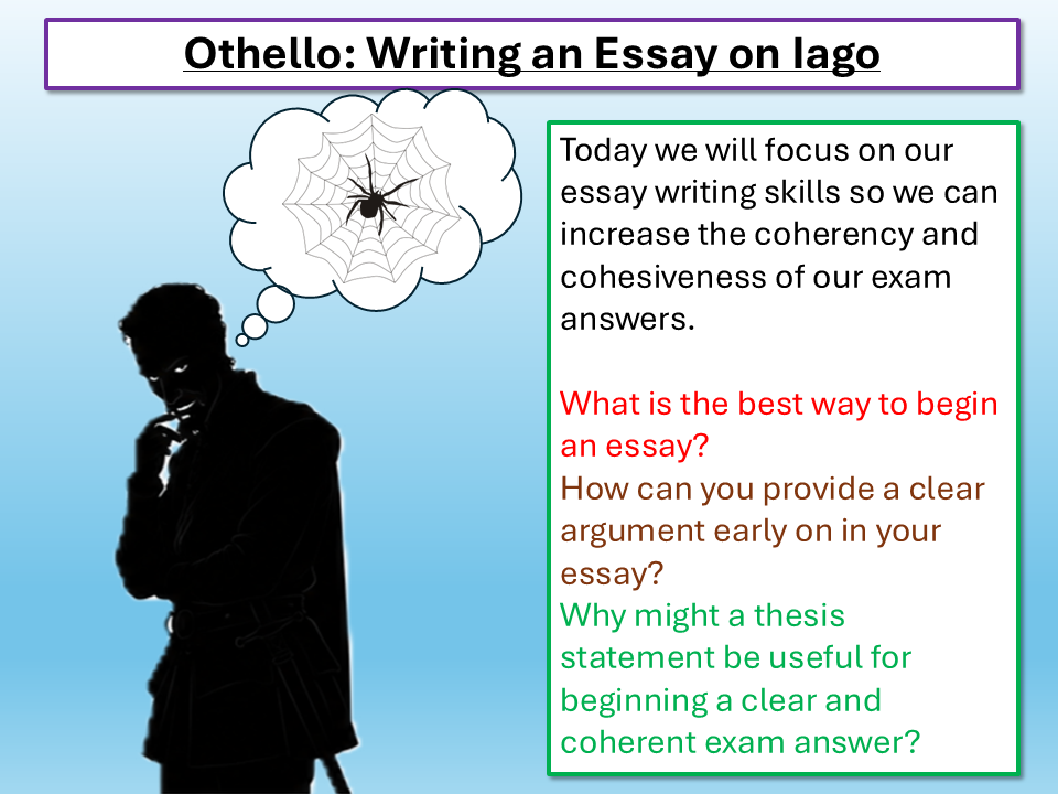 Othello A Level Exam Answer Writing
