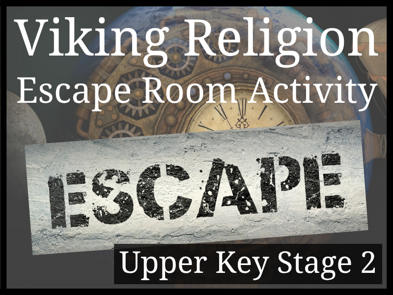 Viking Religion Escape Room Activity