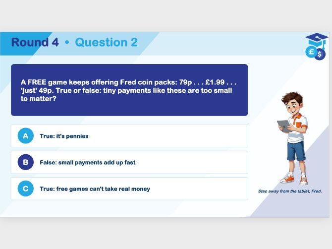 Y4/5 Summer Holiday Money Quiz