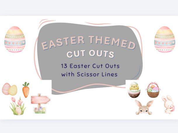 Easter Themed Cut Outs