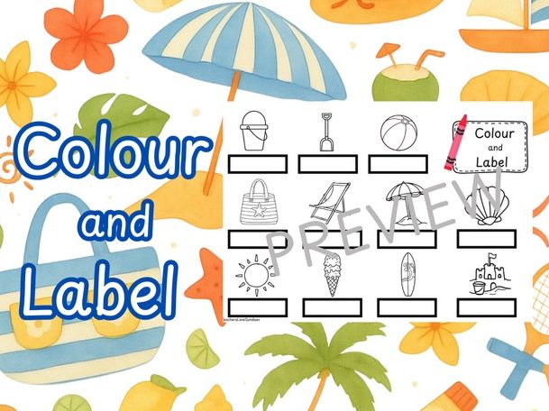 Seaside Colour & Label