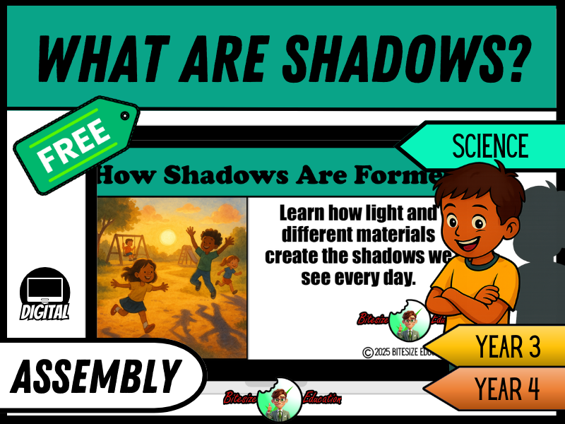 What Are Shadows? | Assembly Presentation | Year 3/4