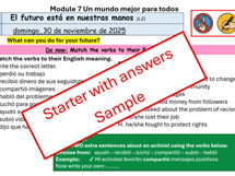 AQA 2026 SPANISH M7 U5 L2 El futuro  está en nuestras manos