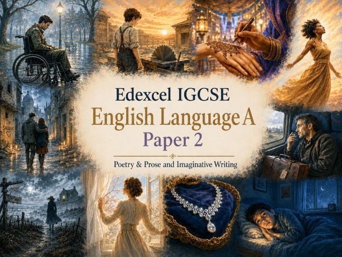 Edexcel IGCSE English Language A Paper 2: work booklet