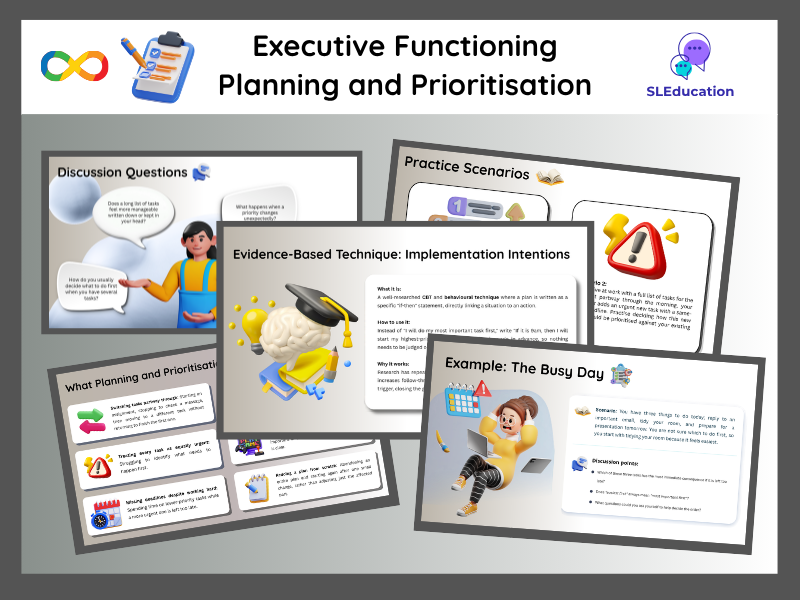 Planning and Prioritisation | Executive Function | Autism | ASD Study Skills