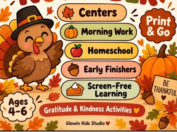 Preschool Thanksgiving Activities