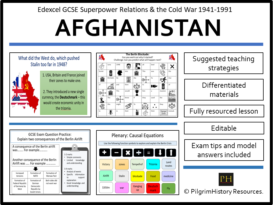 Edexcel GCSE Cold War: Soviet Invasion of Afghanistan