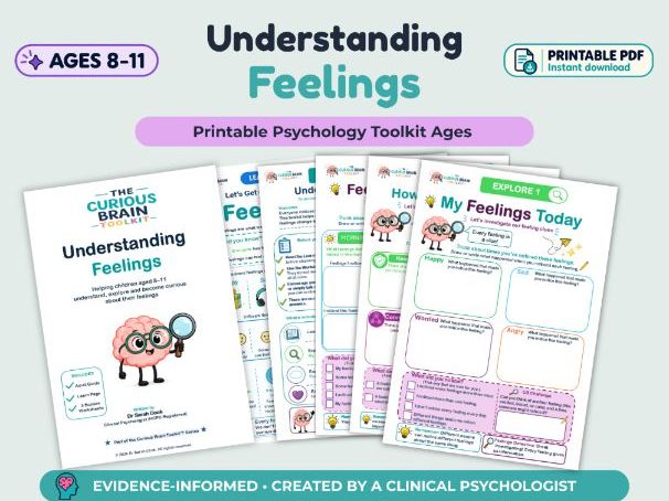 Understanding Feelings | ELSA & SEND Toolkit | Ages 8–11