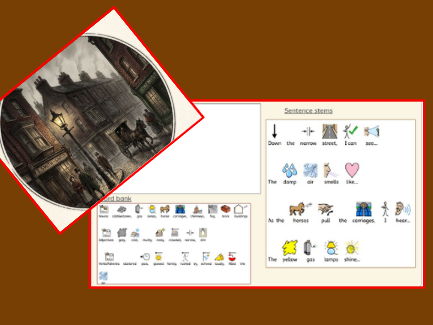 Victorians- Setting Description SEND worksheet
