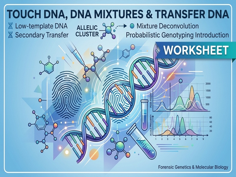 Touch DNA, DNA Mixtures & Transfer DNA