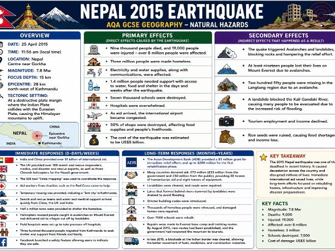 Nepal2015 Earthquake CaseStudy Infograph