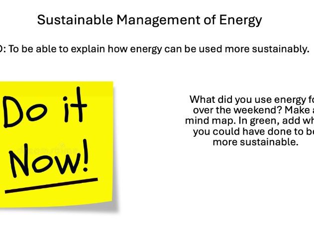 L23 Sustainable Management of Energy - Edexcel iGCSE Geography