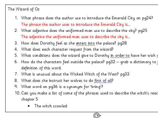 Wizard of Oz