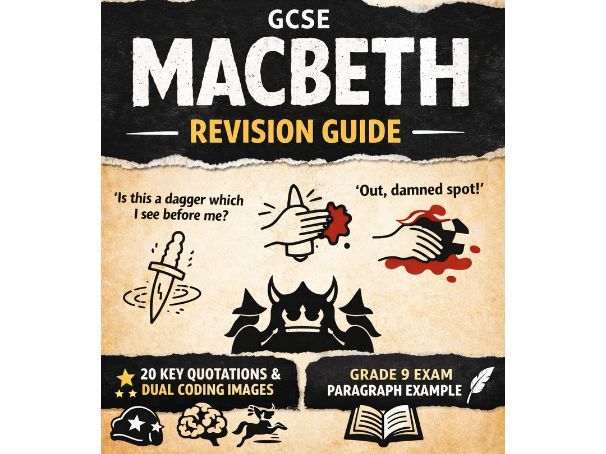 Macbeth quotes, dual coding, exam top tips