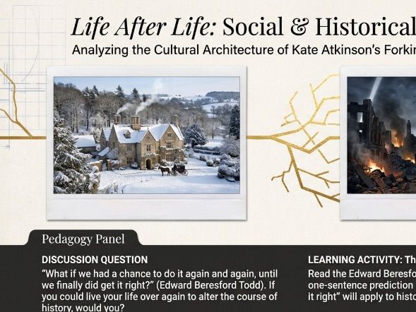 Life After Life Teaching Unit | Senior Year 11–12 | Complete Scheme of Work | Kate Atkinson