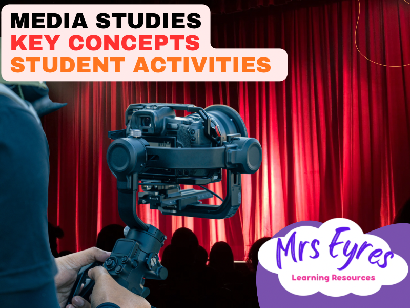 Key Concepts Activity Pack for Media Studies