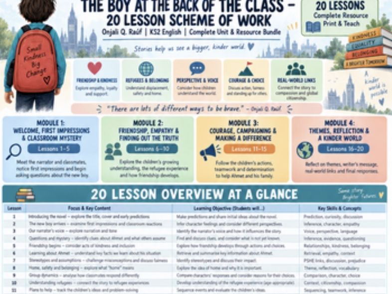 full scheme of work