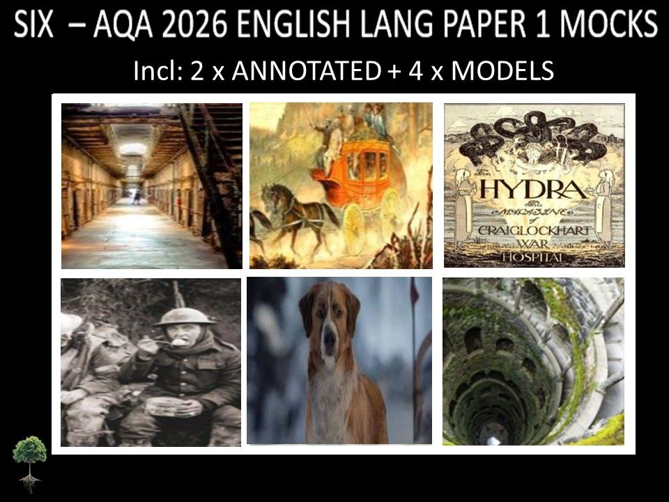SIX - AQA PAPER 1 | 2026 FULL MOCKS | ANNOTATED | MODELS