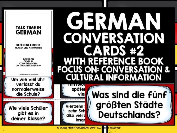 GERMAN SPEAKING PRACTICE #2