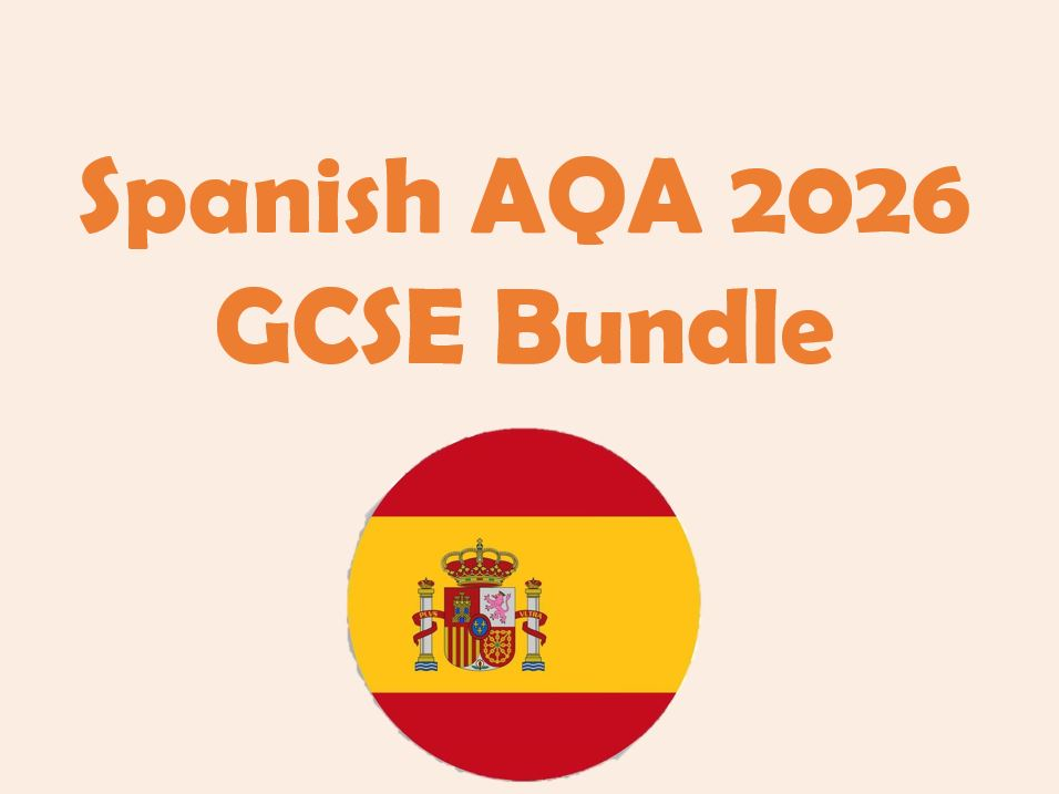Spanish AQA GCSE Module 6 BUNDLE