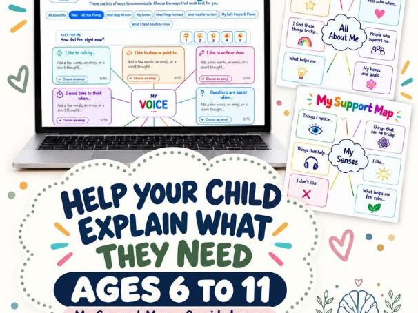 My Support Map 6–11: Pupil Voice & SEND