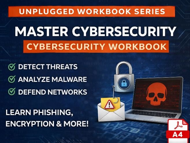 Cybersecurity & Ethical Hacking: 10-Page Masterclass Workbook (with Answer Key)