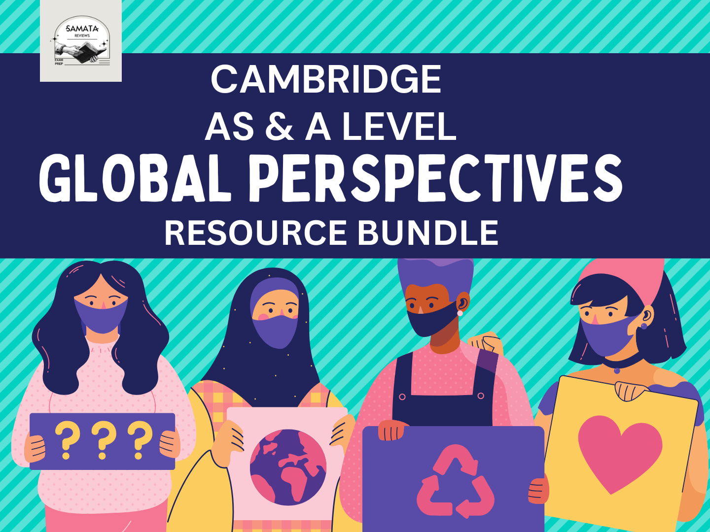 CIE AS & A Global Perspectives & Research (9239) Complete Exam Preparation Bundle: All 4 Components - Teaching & Revision Guide + Past Paper Analysis