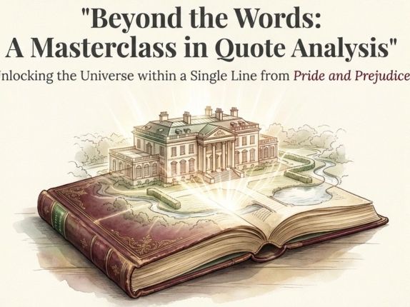 Pride and Prejudice Quote Analysis | Key Quote Analysis | Senior English