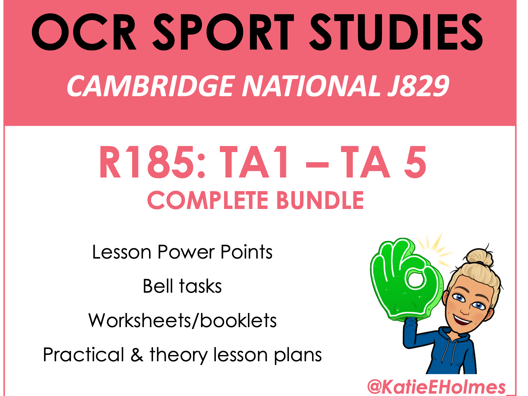Cambridge National - Sport Studies R185