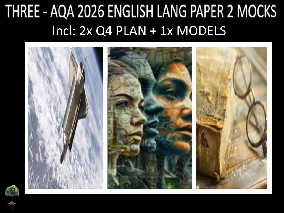 THREE - AQA PAPER 2 | 2026 FULL MOCKS | Q4 PLAN | MODELS