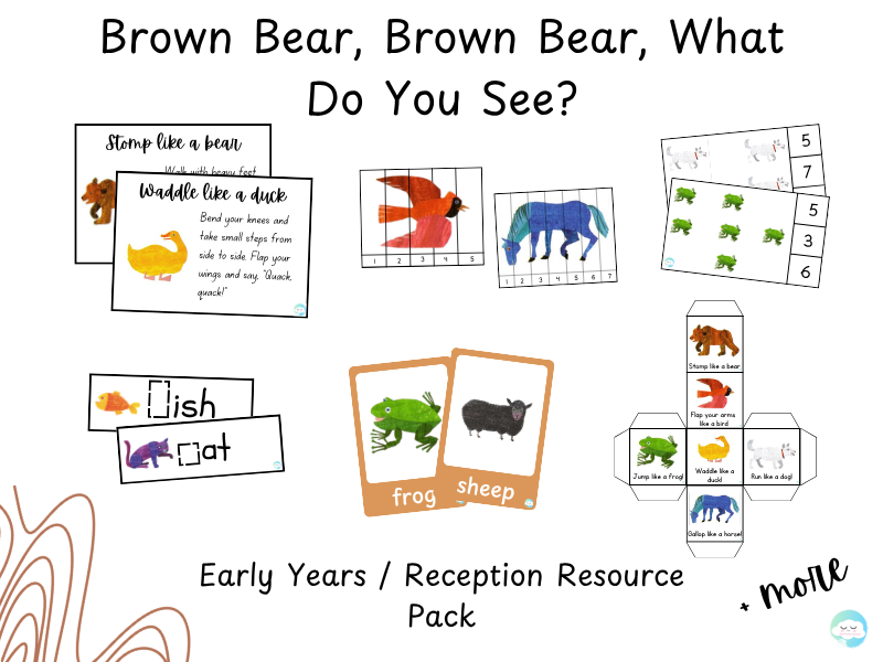 Brown Bear, Brown Bear, What Do You See? – Early Years / Reception Resource Pack