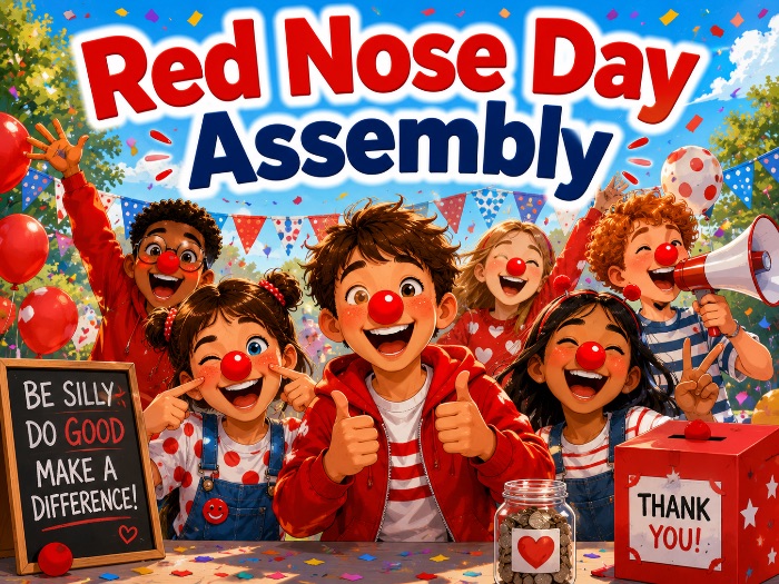 Red Nose Day Assembly — Whole School | Script + PowerPoint