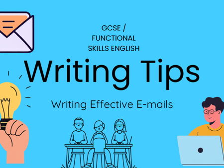 Writing Effective Emails – GCSE & Functional Skills English (Professional Communication Lesson Pack)